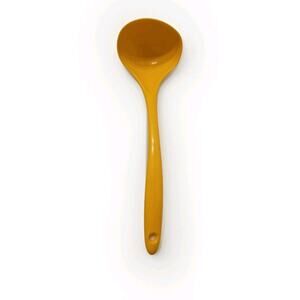 Yellow‎ Melamine-Ware Soup Ladle Solid Taiwan 11” Kitchen Utensil Vintage